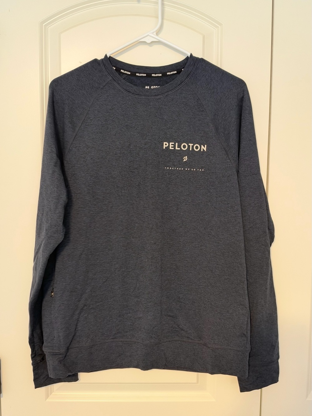 Peloton Unisex Navy Crewneck Sweatshirt